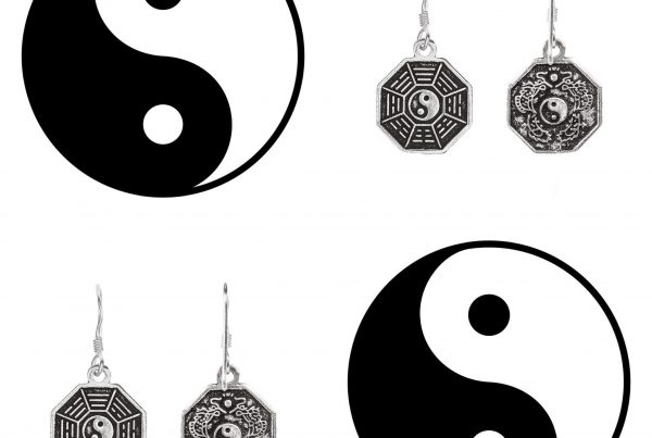 símbolo yin yang joyas
